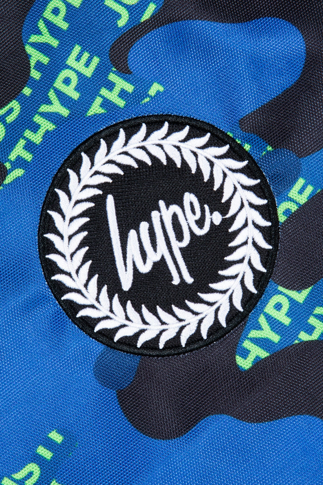 HYPE NEON LOGO CAMO DRAWSTRING BAG