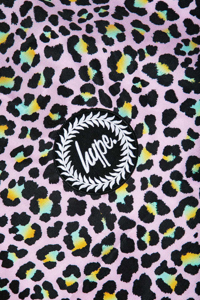 HYPE DISCO LEOPARD DRAWSTRING BAG