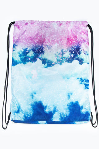 HYPE GLITTER SKIES DRAWSTRING BAG