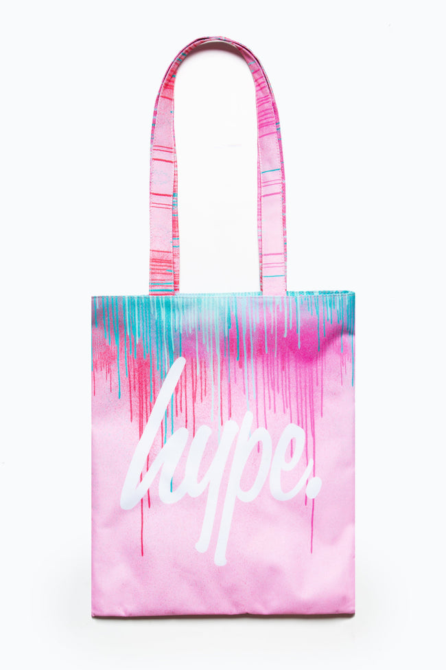 HYPE PASTEL DRIPS TOTE BAG