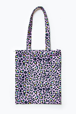 HYPE DISCO LEOPARD TOTE BAG