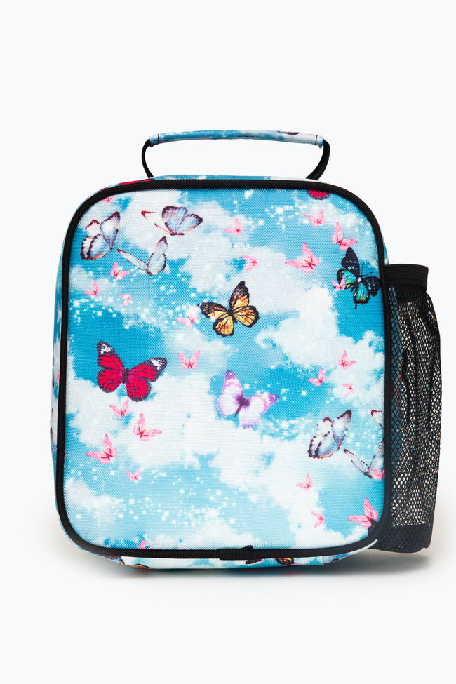 HYPE GLITTER BUTTERFLY SKIES LUNCH BAG