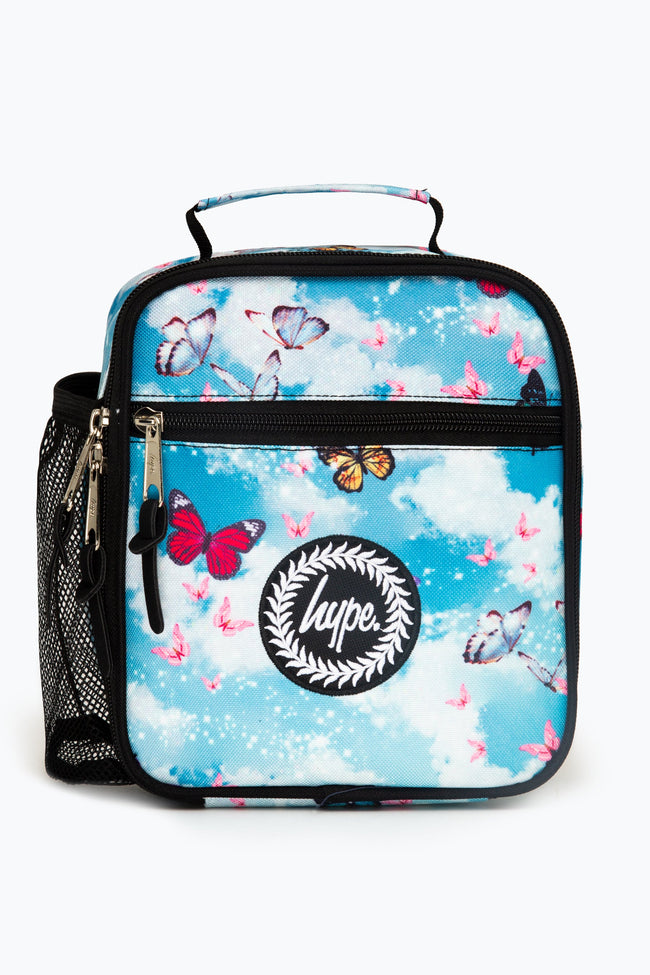 HYPE GLITTER BUTTERFLY SKIES LUNCH BAG