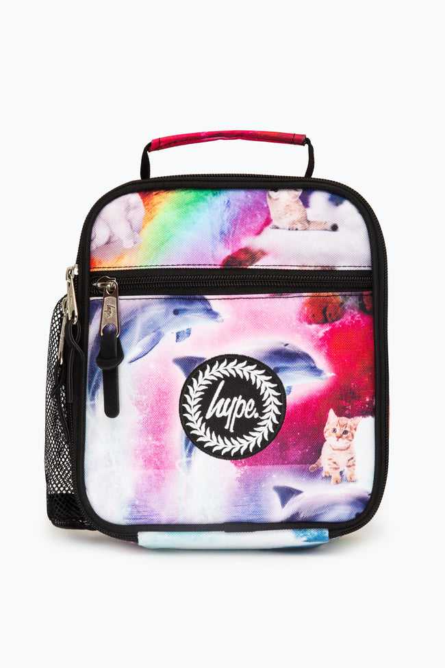 HYPE RAINBOW DOLPHIN LUNCH BAG