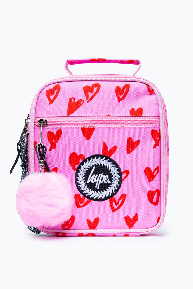 HYPE SCRIBBLE HEART LUNCH BAG