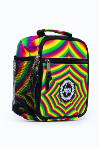 HYPE OPTICAL RAINBOW LUNCH BAG