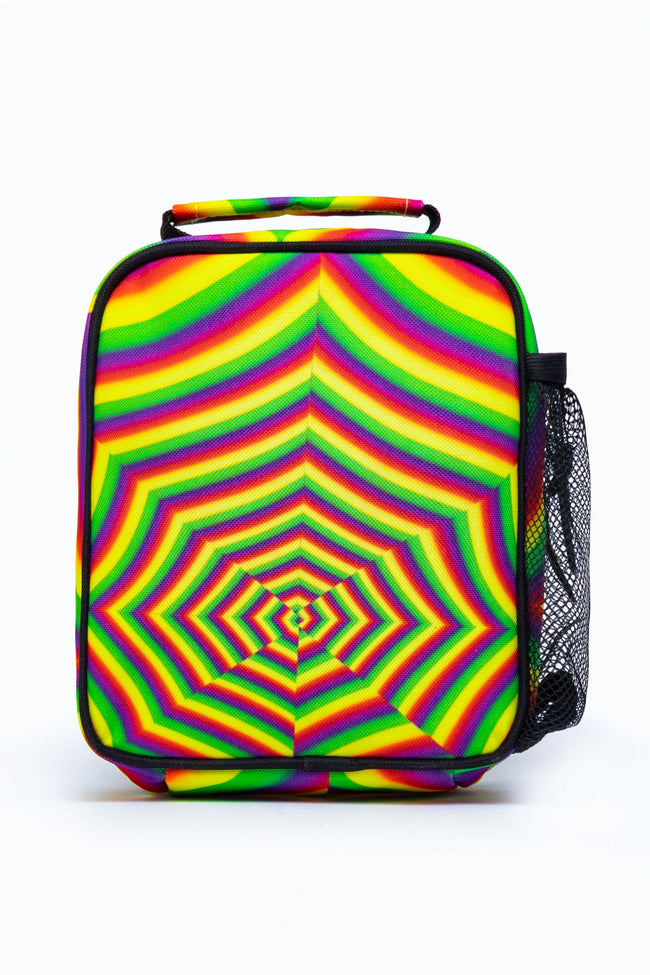 HYPE OPTICAL RAINBOW LUNCH BAG