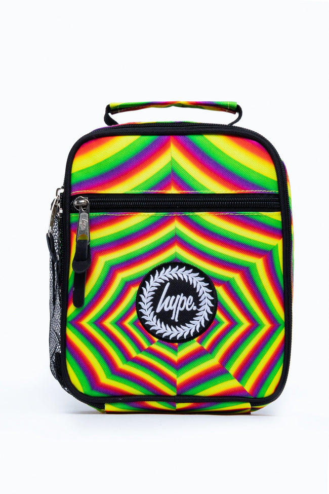 HYPE OPTICAL RAINBOW LUNCH BAG