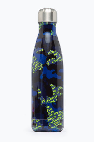 HYPE NEON LOGO CAMO METAL WATER BOTTLE - 500ML