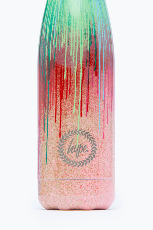 HYPE PASTEL DRIPS METAL WATER BOTTLE - 500ML