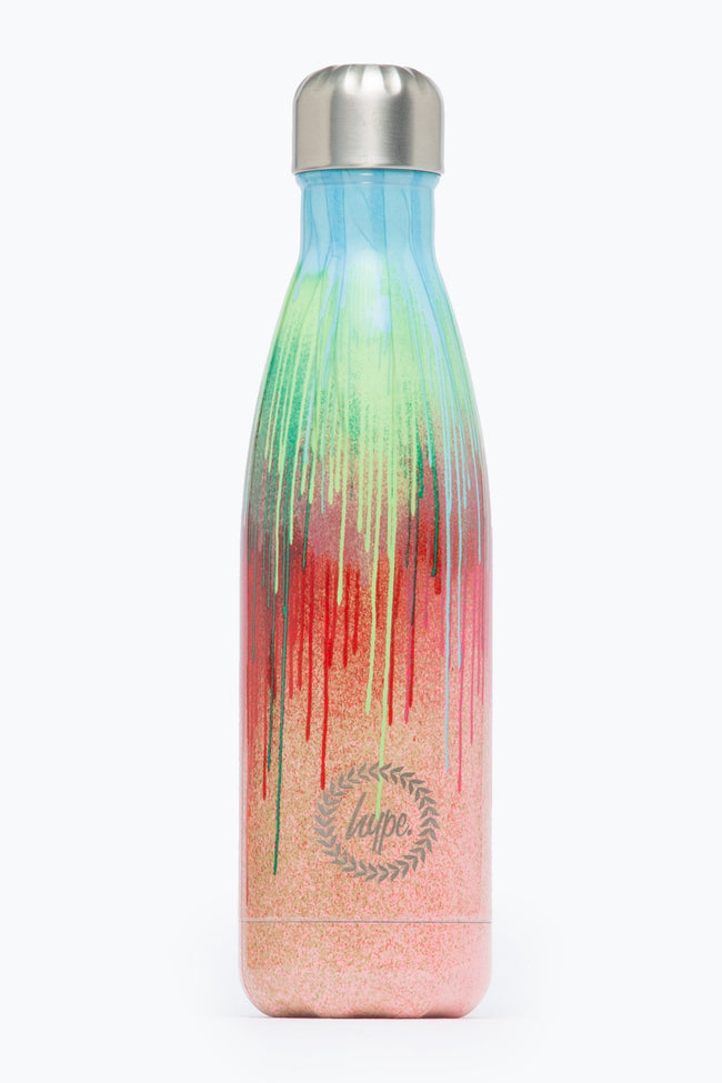 HYPE PASTEL DRIPS METAL WATER BOTTLE - 500ML