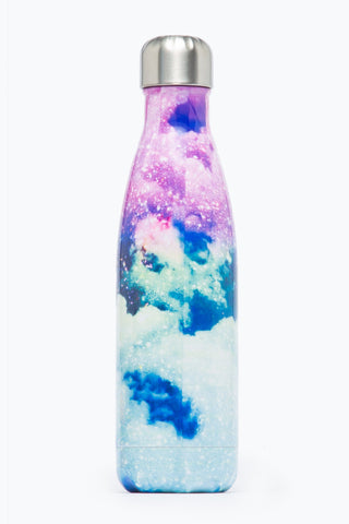 HYPE GLITTER SKIES METAL WATER BOTTLE - 500ML