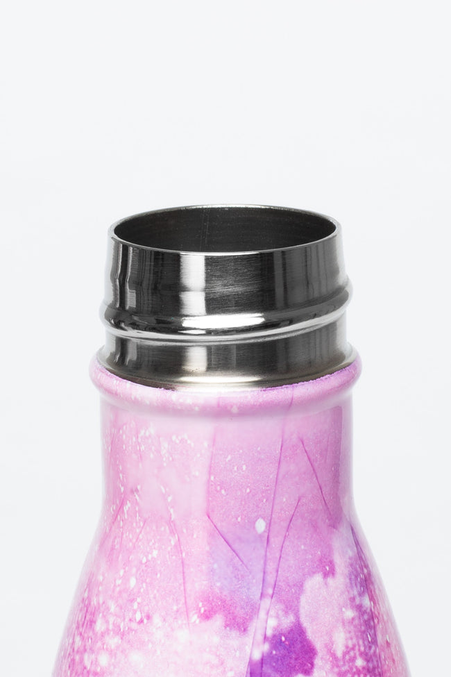 HYPE GLITTER SKIES METAL WATER BOTTLE - 500ML