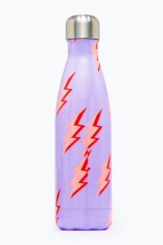 HYPE LILAC LIGHTNING METAL WATER BOTTLE - 500ML