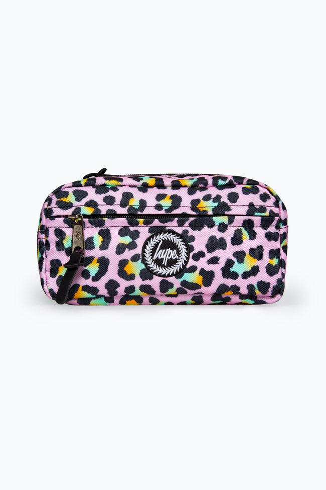 HYPE DISCO LEOPARD MAXI PENCIL CASE