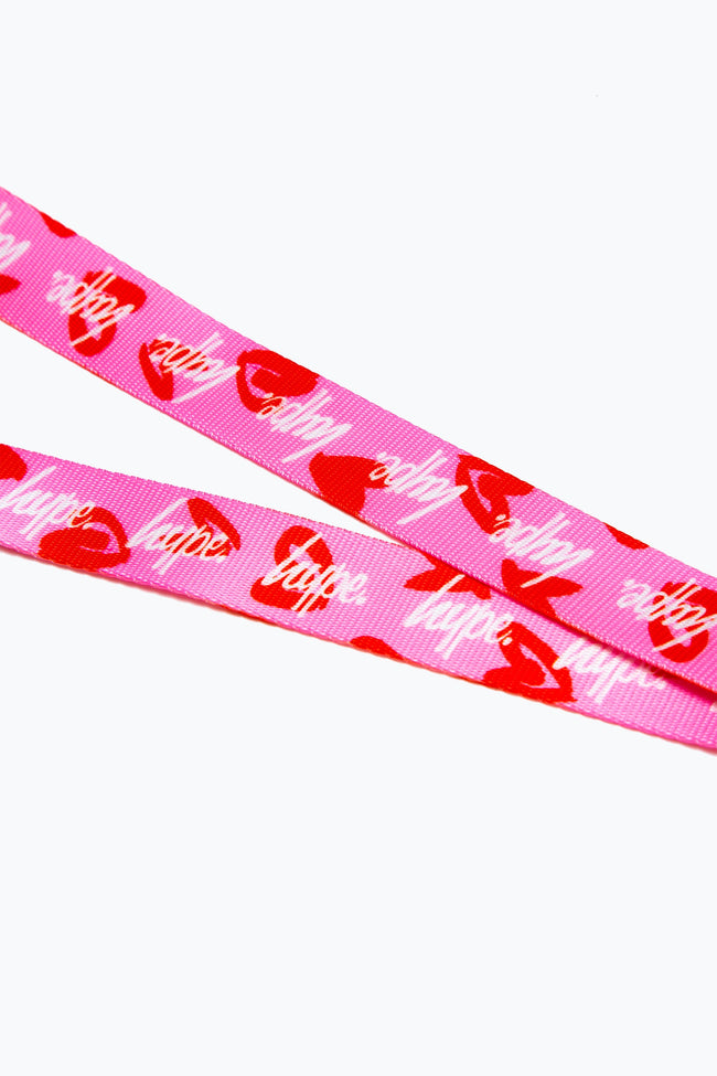 HYPE SCRIBBLE HEART LANYARD