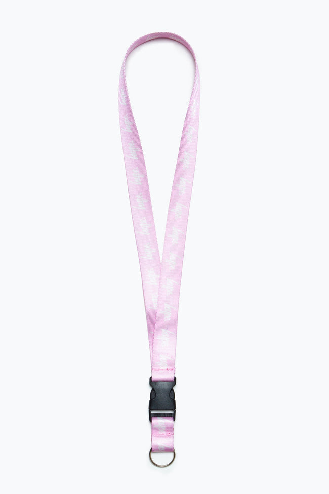 HYPE PINK LOGO LANYARD