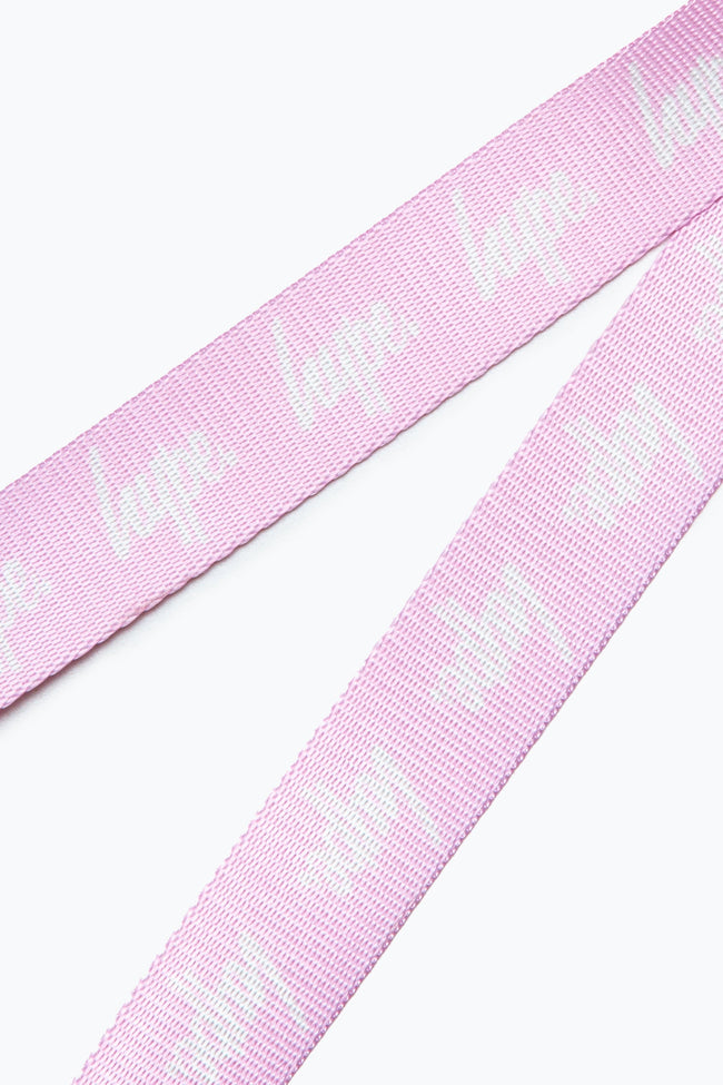 HYPE PINK LOGO LANYARD