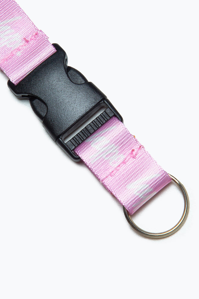 HYPE PINK LOGO LANYARD