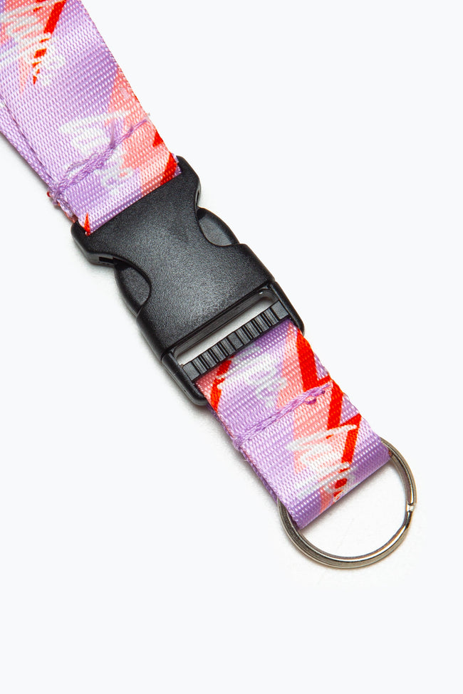 HYPE LILAC LIGHTNING LANYARD