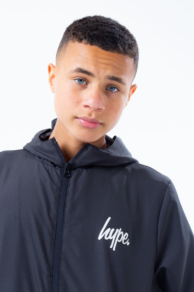 HYPE BLACK KIDS TECH JACKET