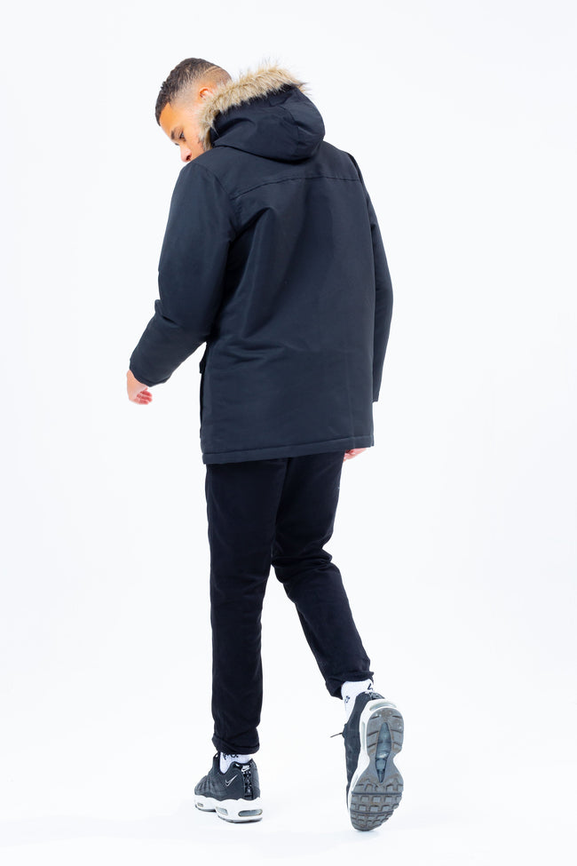 HYPE BLACK KIDS TRACK MASTER PARKA JACKET