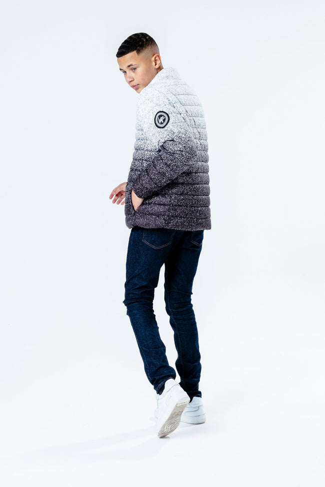 HYPE SPECKLE FADE BOYS LIGHTWEIGHT PUFFER JACKET