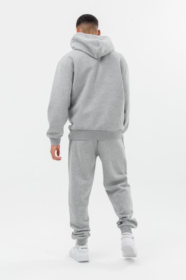 CONTINU8 GREY OVERSIZED HOODIE