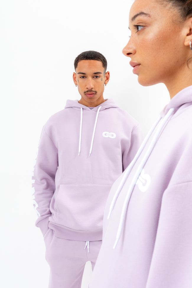 CONTINU8 LILAC OVERSIZED HOODIE