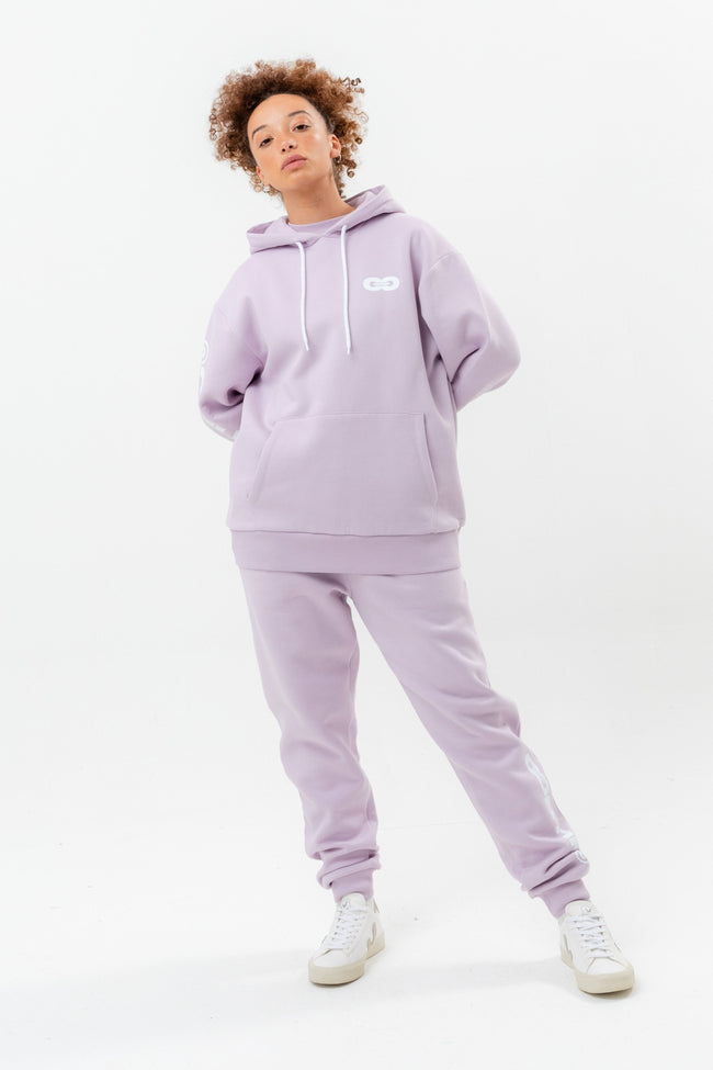 CONTINU8 LILAC OVERSIZED HOODIE