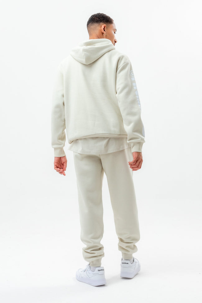 CONTINU8 LIGHT BEIGE OVERSIZED HOODIE