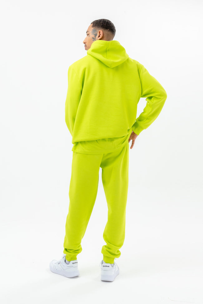 CONTINU8 NEON GREEN OVERSIZED HOODIE