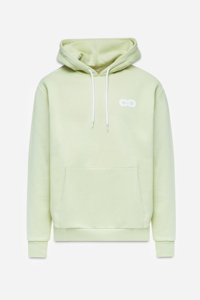 CONTINU8 LIGHT GREEN OVERSIZED HOODIE