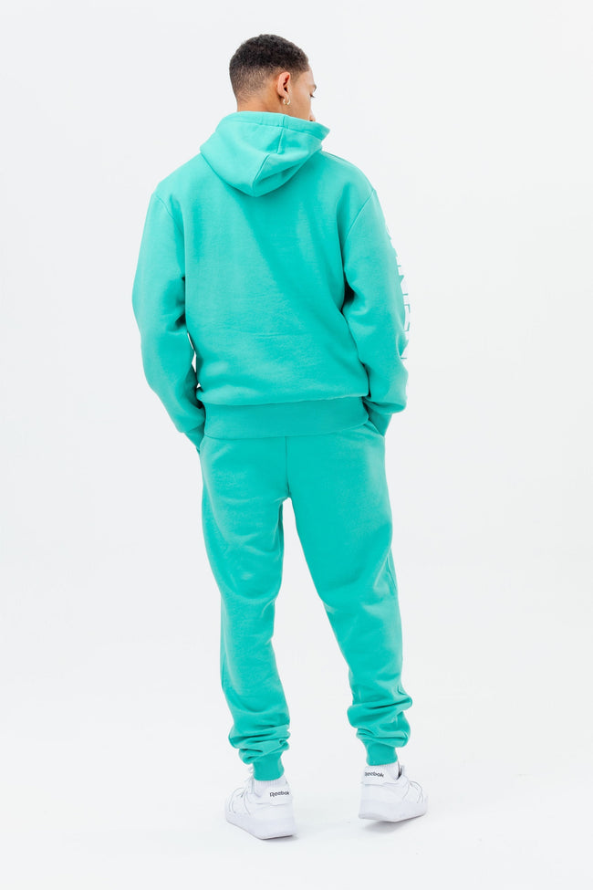 CONTINU8 TURQUOISE OVERSIZED HOODIE