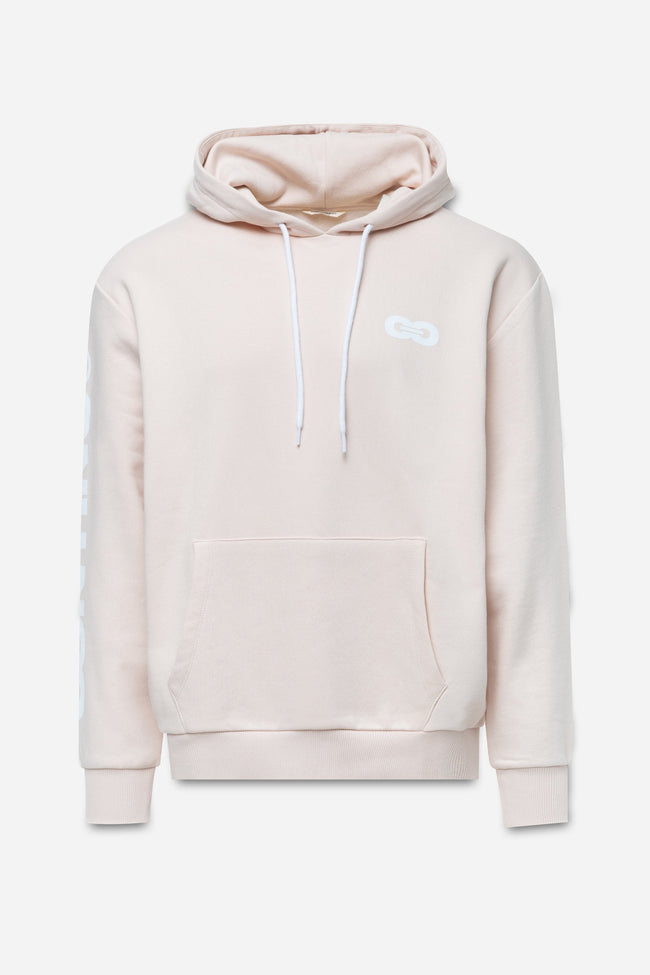 CONTINU8 PINK ACID WASH OVERSIZED HOODIE