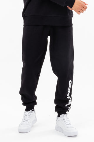 CONTINU8 BLACK JOGGERS