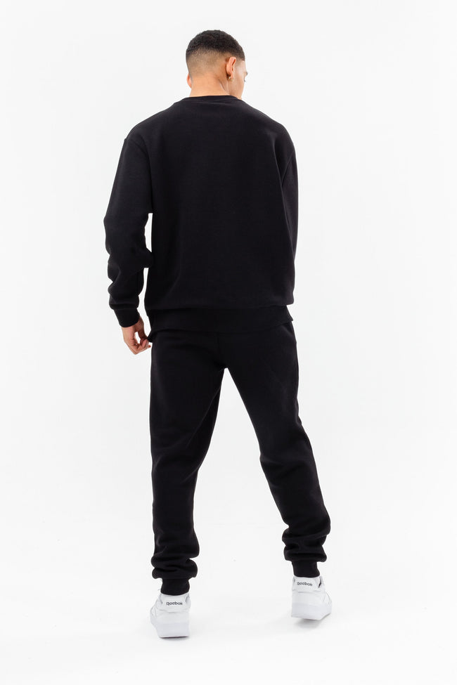 CONTINU8 BLACK JOGGERS