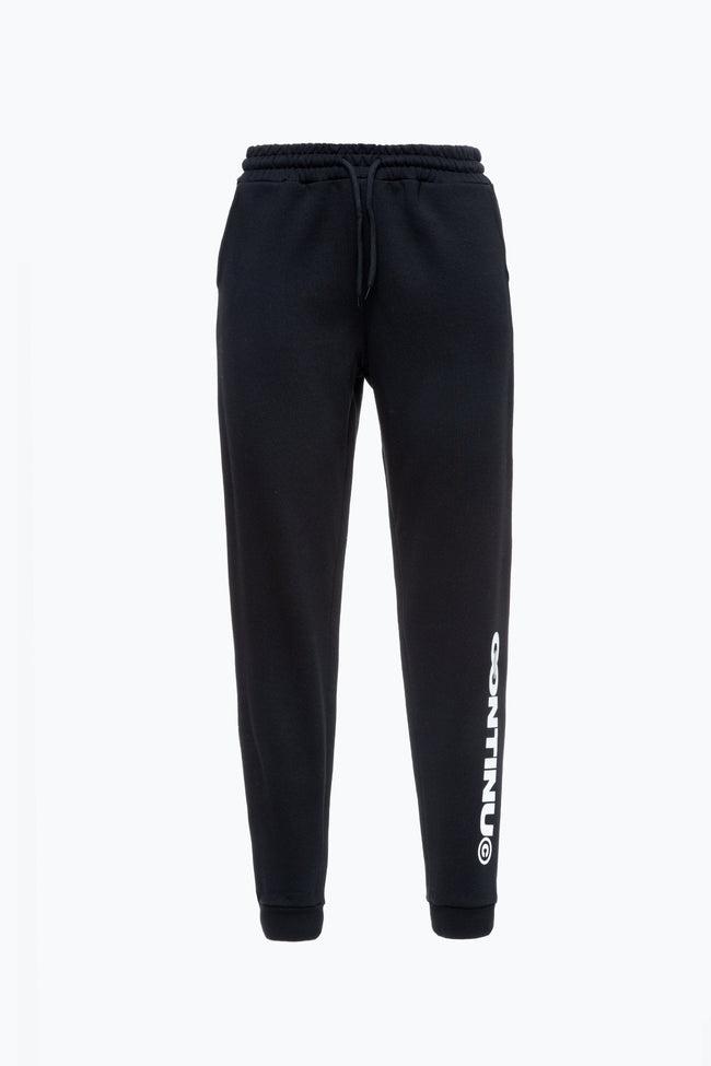 CONTINU8 BLACK JOGGERS