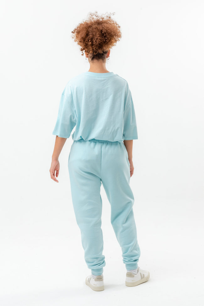 CONTINU8 PALE BLUE JOGGERS