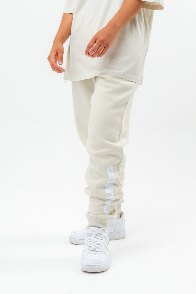 CONTINU8 LIGHT BEIGE JOGGERS