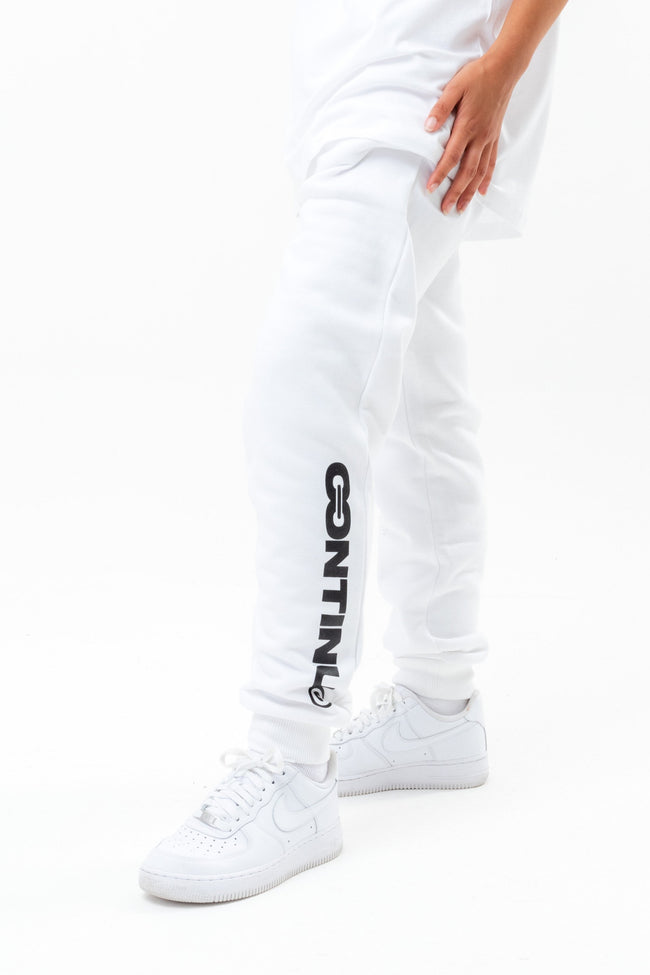 CONTINU8 WHITE JOGGERS