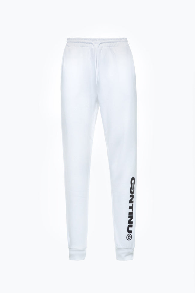 CONTINU8 WHITE JOGGERS