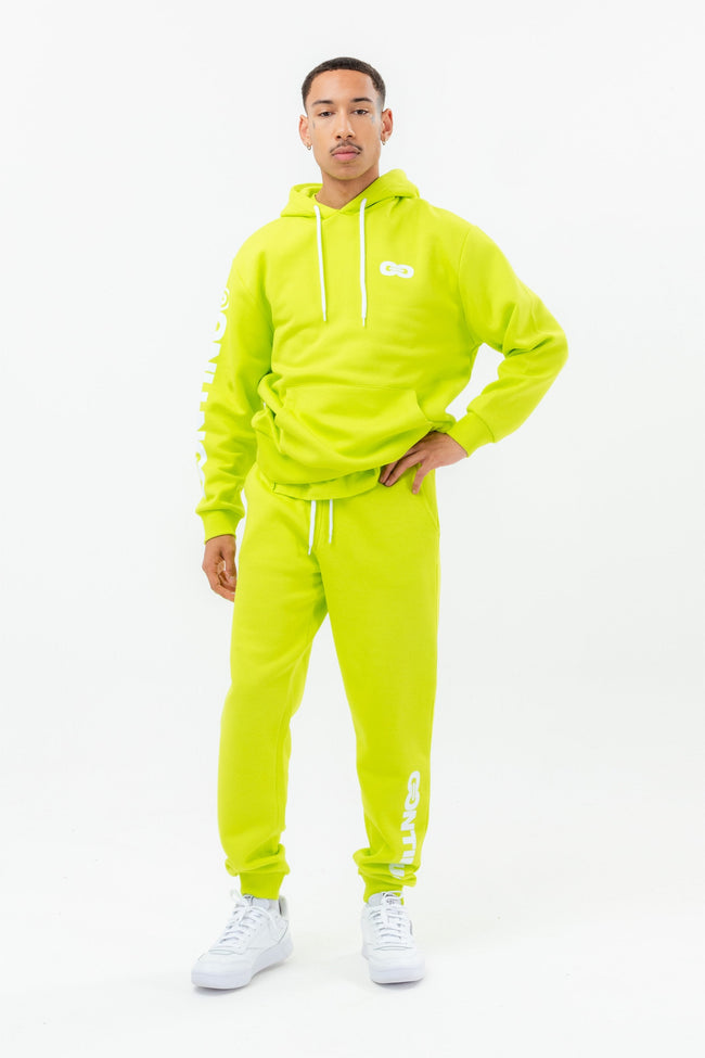 CONTINU8 YELLOW JOGGERS