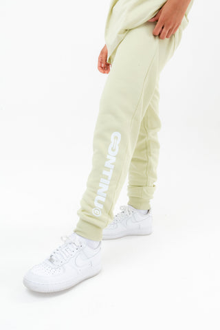 CONTINU8 LIGHT GREEN JOGGERS