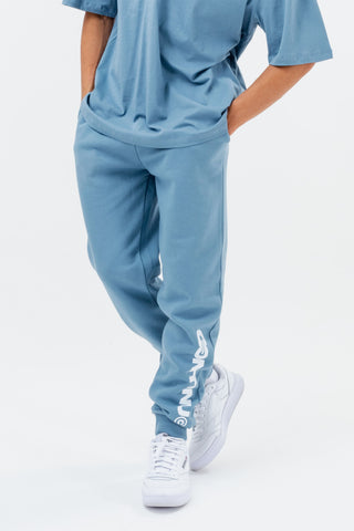 CONTINU8 BLUE JOGGERS