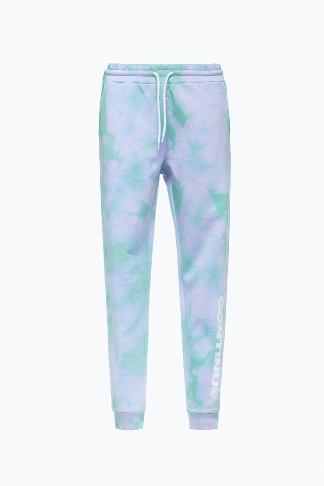 CONTINU8 PURPLE TIE DYE JOGGERS