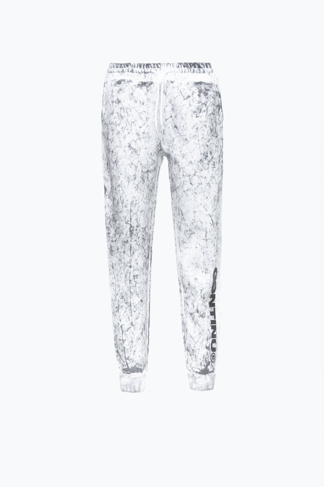 CONTINU8 WHITE TIE DYE JOGGERS