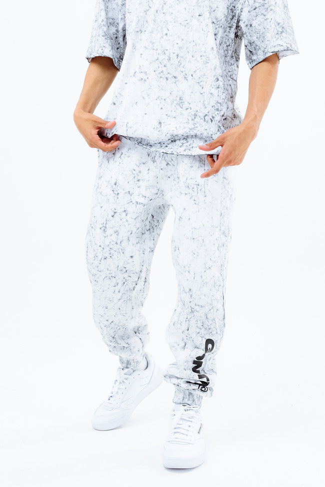 CONTINU8 WHITE TIE DYE JOGGERS