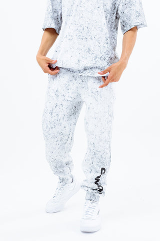 CONTINU8 WHITE TIE DYE JOGGERS