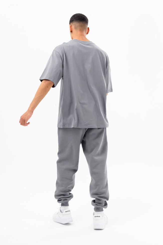 CONTINU8 CHARCOAL OVERSIZED T-SHIRT